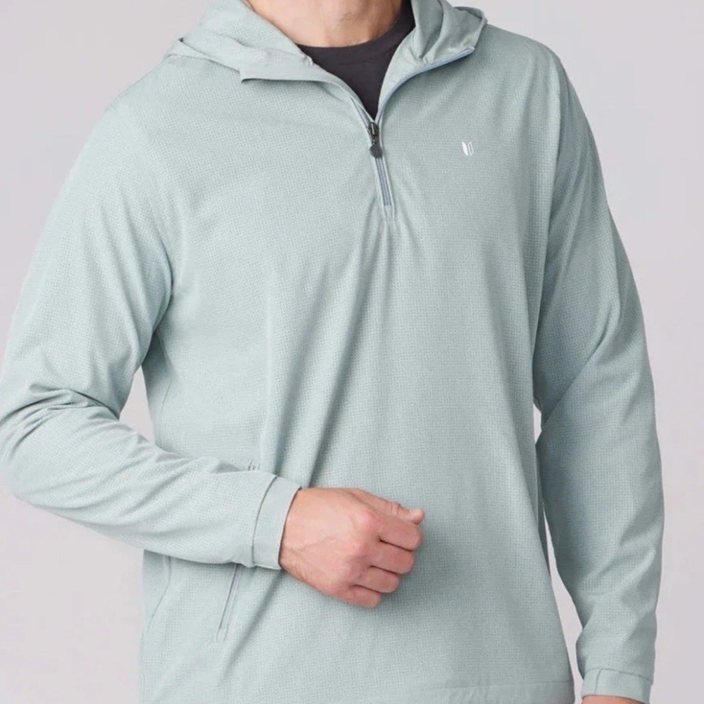 Men Linksoul Boardwalker AC Hooded pullover Windbreaker jacket size Large L